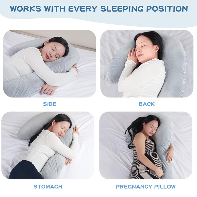 Oreiller corporel en mousse à mémoire de forme 