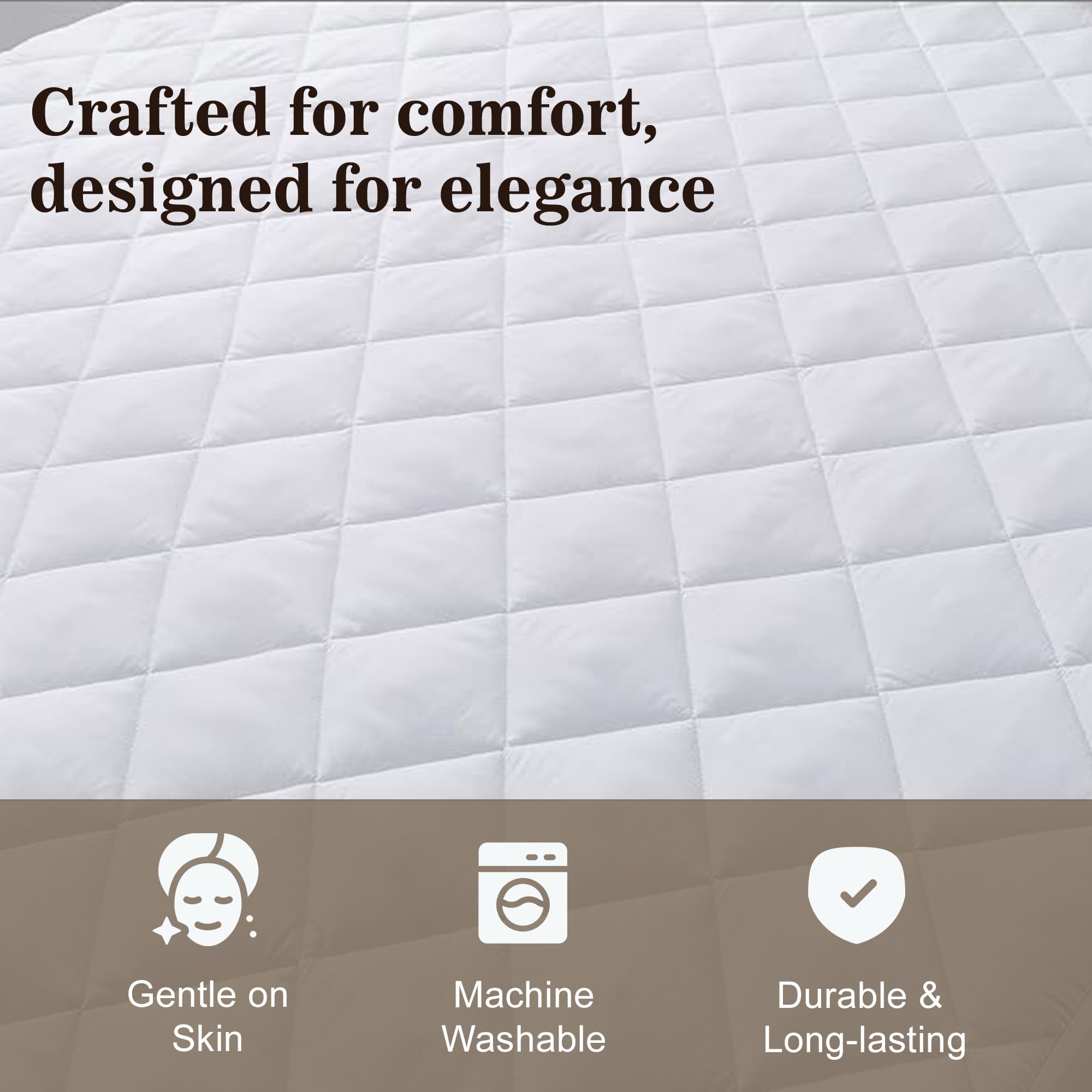 キルティングマットレスプロテクター