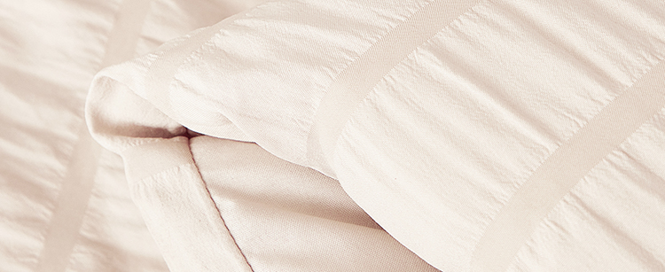 Ensemble de couettes de luxe 7 pièces en seersucker