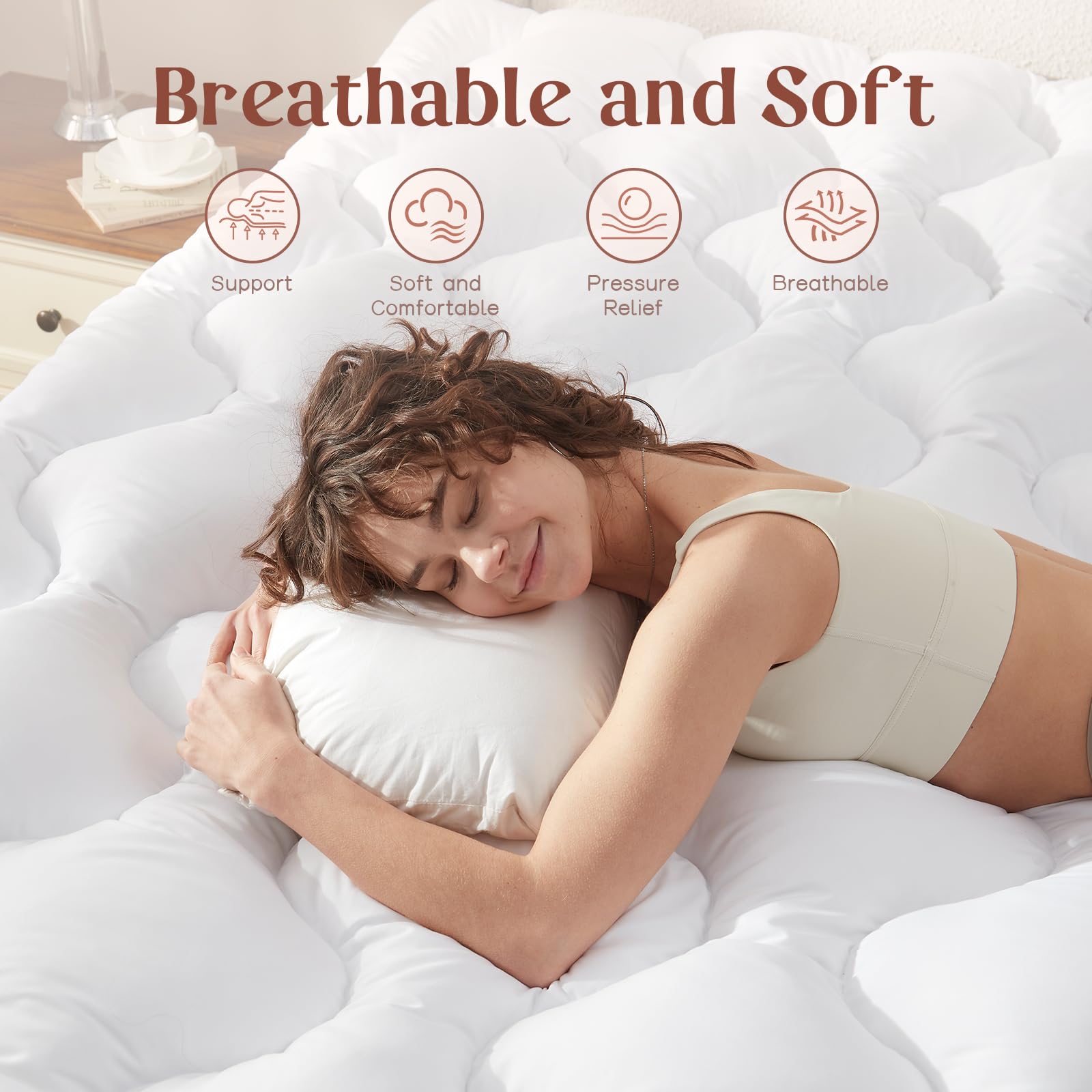 Coprimaterasso in memory foam