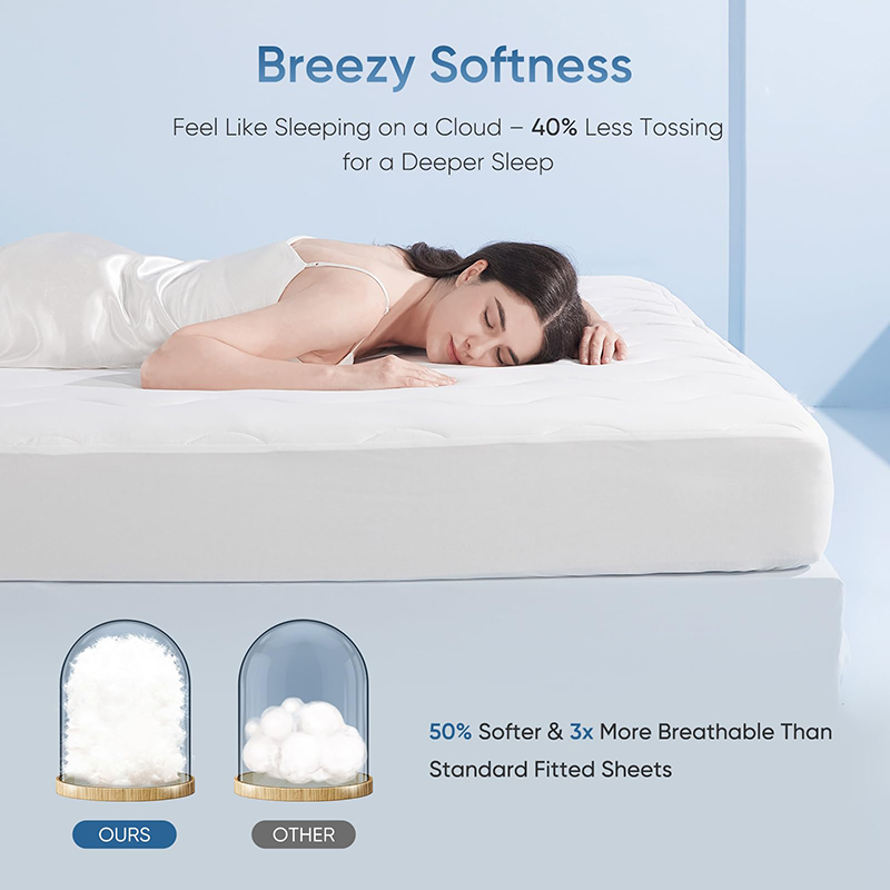 Wasserdichte kühlende Matratzenauflage