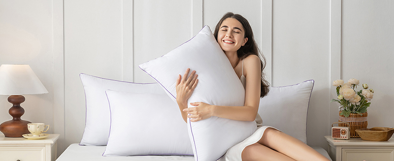 Luxuriöses kühlendes Hotelkissen