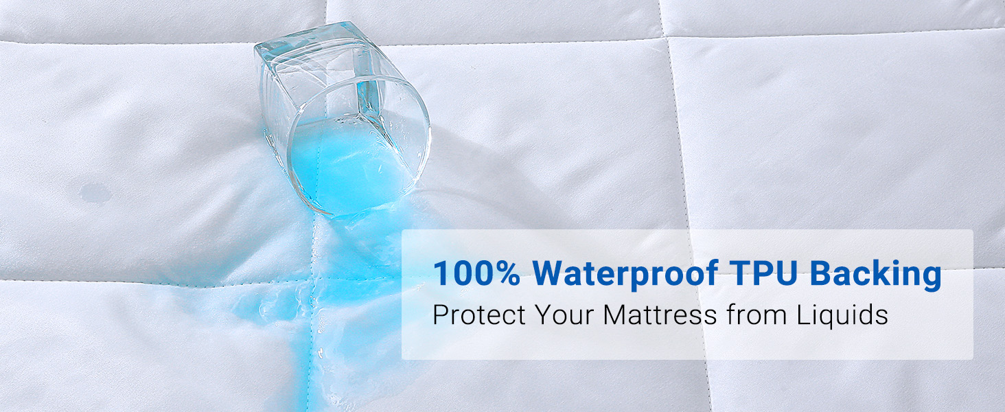 Protetor de colchão acolchoado Protetor de colchão acolchoado