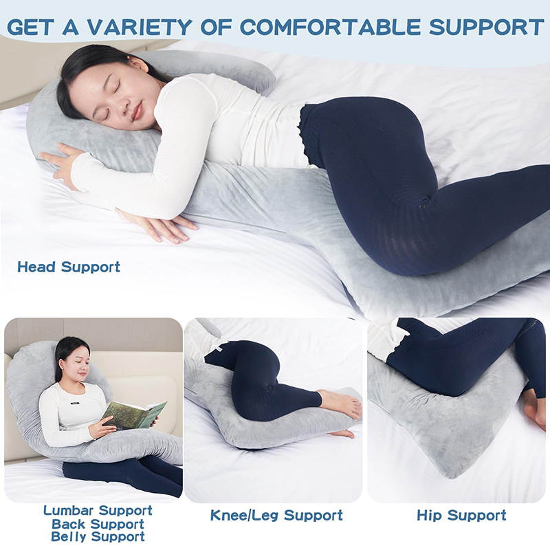 Oreiller corporel en mousse à mémoire de forme 