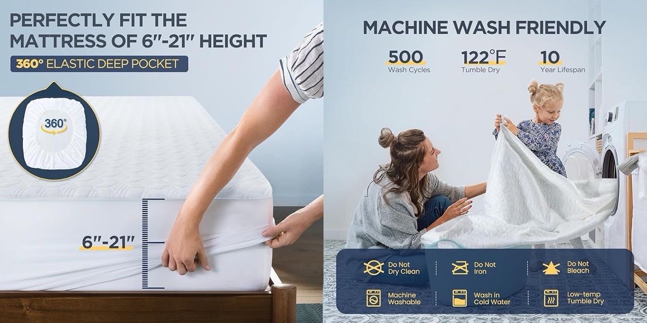 Protège-matelas anti-allergique Protège-matelas anti-allergique