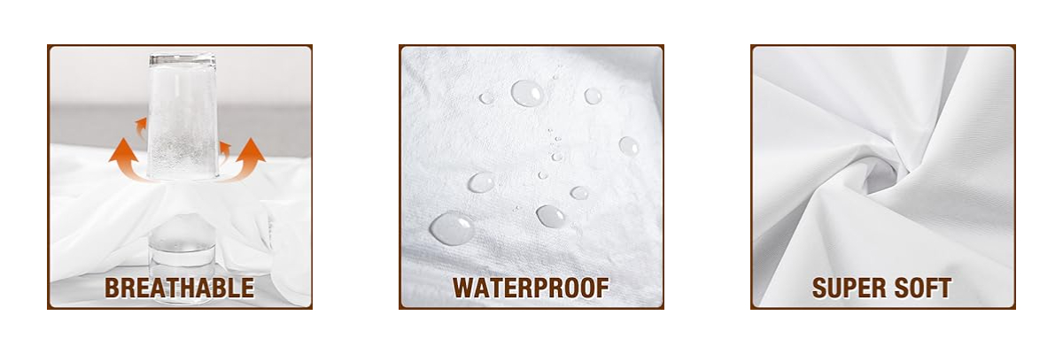 Protector de colchón impermeable Protector de colchón impermeable