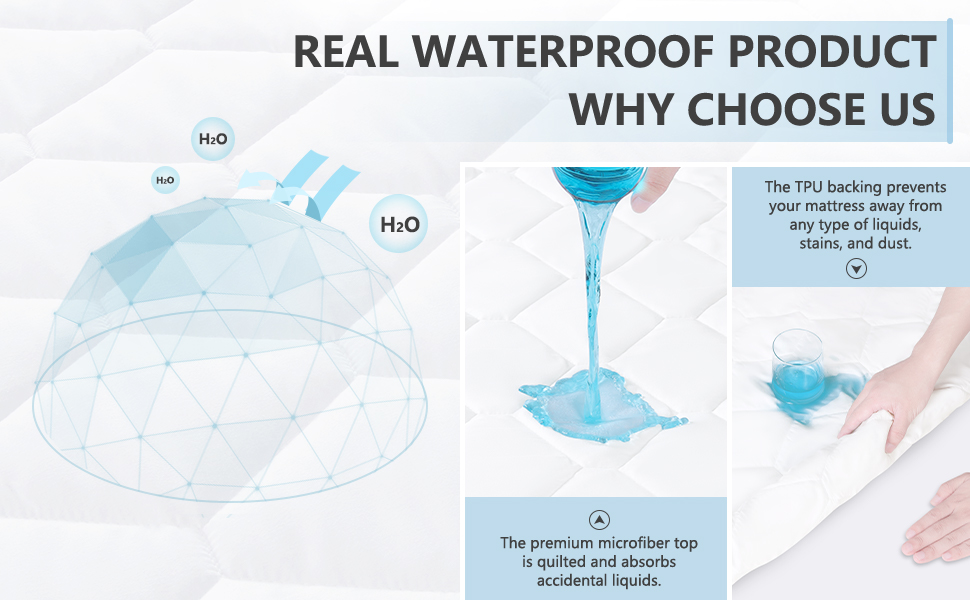 防水マットレスプロテクター 防水マットレスプロテクター