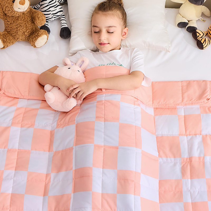 بطانية منقوشة مرجحة