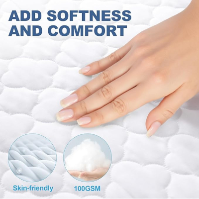 Protège-matelas matelassé