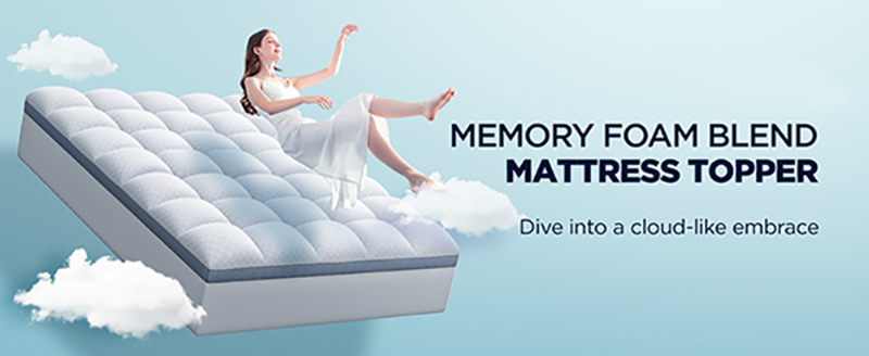  Tampa de colchão de espuma de memória