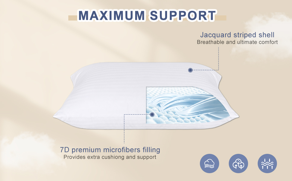 Almohada de cama Almohada de cama