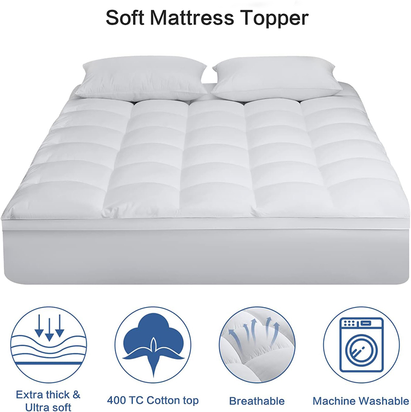 أفخم القطن الفاخر فراش توبر