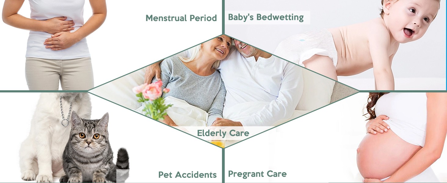 Protetor impermeável de fibra de bambu Protetor impermeável de fibra de bambu