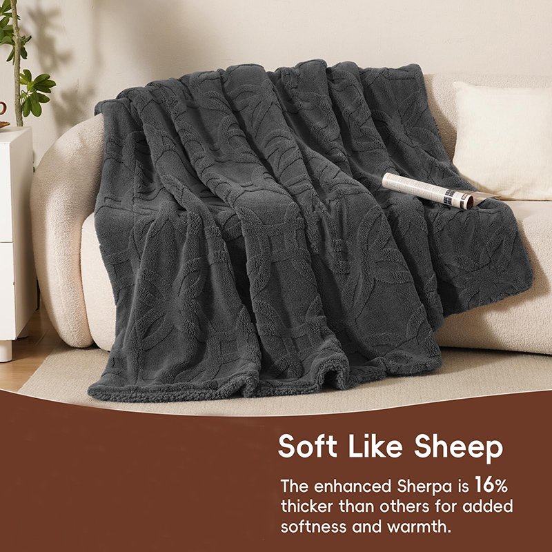 Premium Sherpa Fleece Cozy Blanket