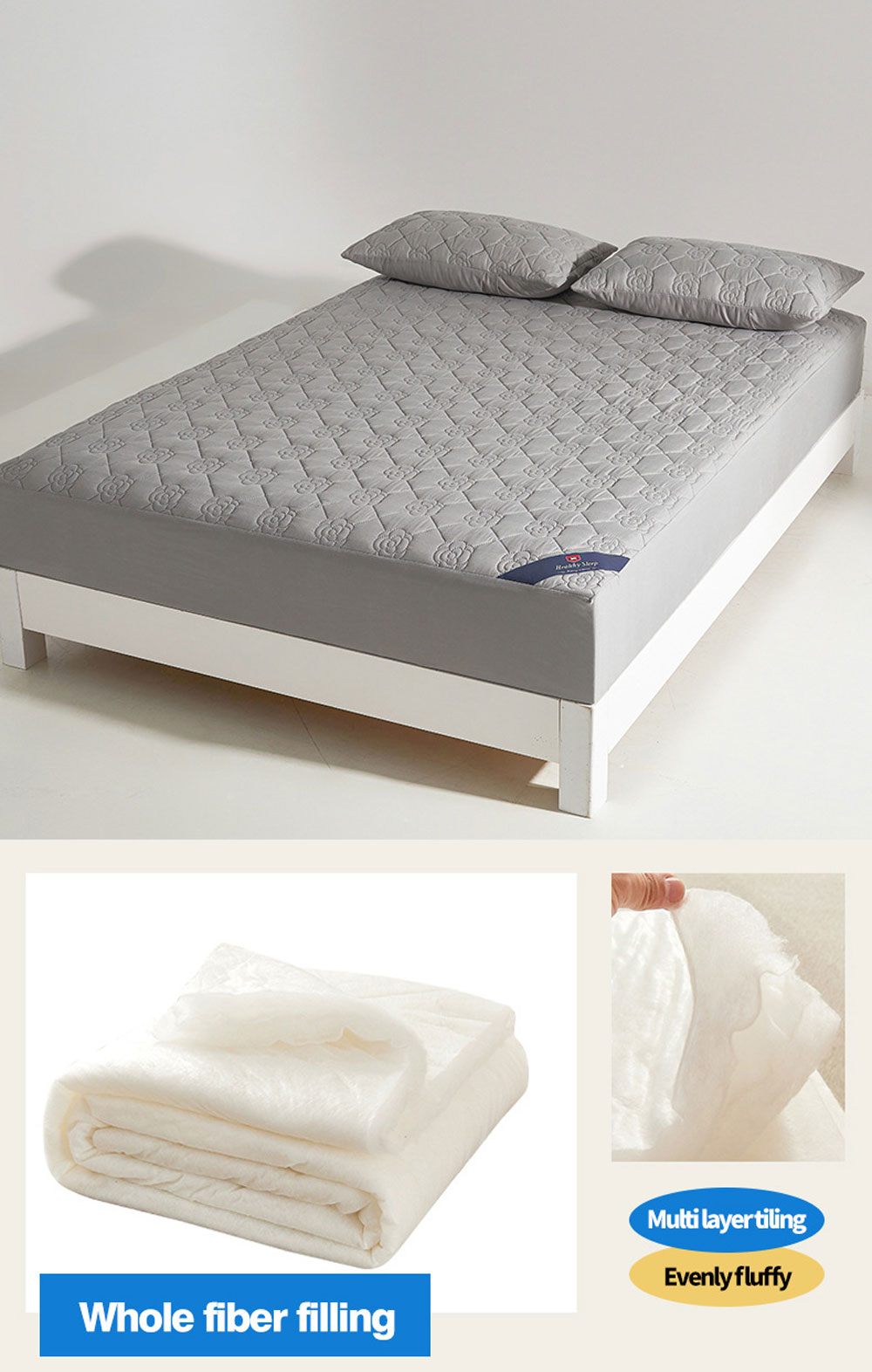 Waterproof Quilted Mattress Protector Waterproof Quilted Mattress Protector