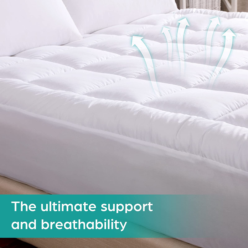Wasserdichte Matratzenauflage aus Baumwolle 