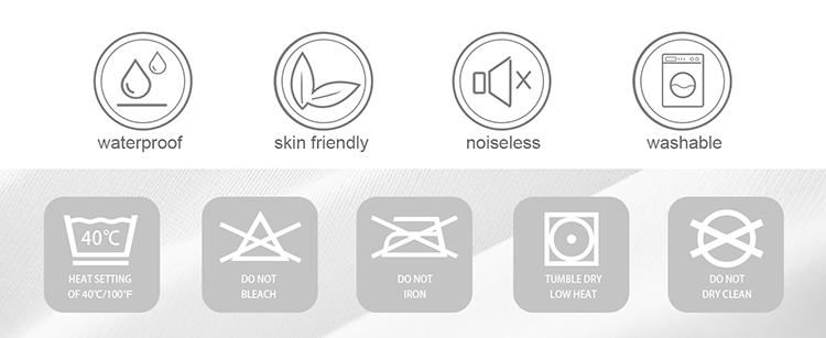واقي مرتبة تيري مقاوم للماء واقي مرتبة تيري مقاوم للماء